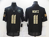 Nike Eagles 11 Carson Wentz Black Camo 2020 Salute To Service Limited Jersey,baseball caps,new era cap wholesale,wholesale hats